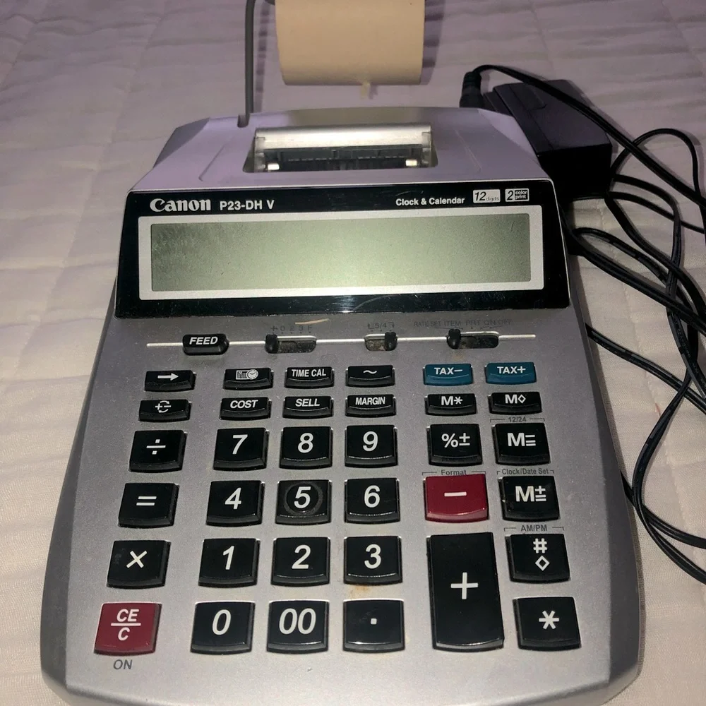 Canon P23-DH V Calculator & Clock